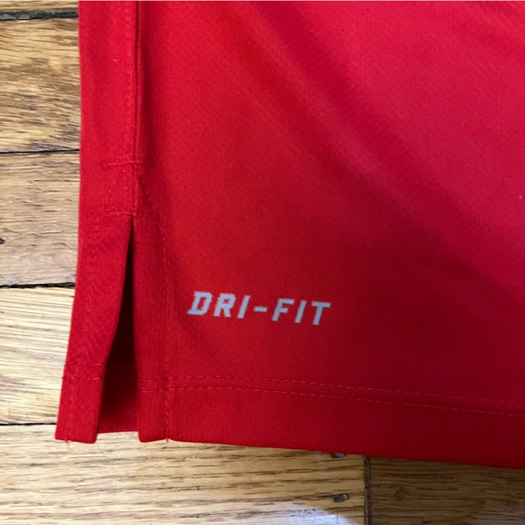 Nike Baseball Washington Nationals Polo Shirt Mens 2XL Red Dri Fit MLB - Picture 6 of 8